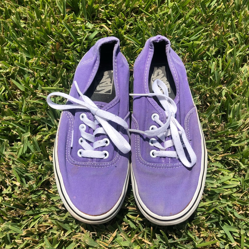 Vans Purple Sneakers Shoes Size 5 Men/6.5 Women